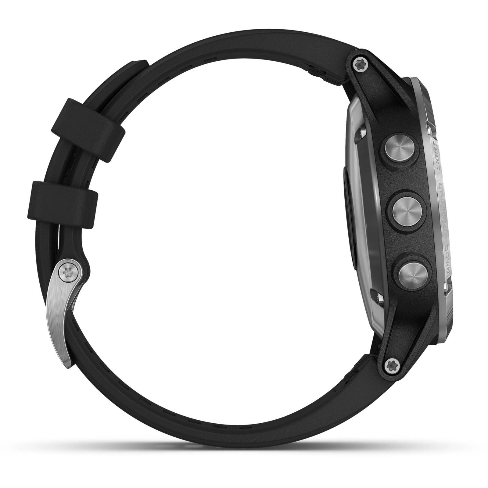 Garmin fenix 5 plus glass silver gps обзор