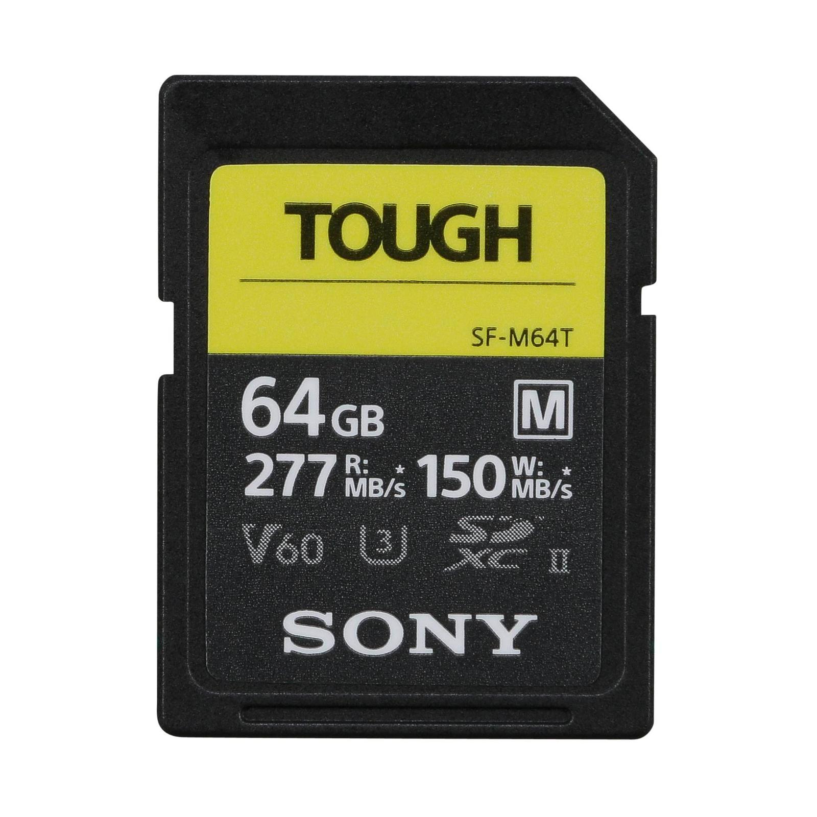  SD  Karte  Sony  SDXC M Tough series 64GB UHS II Class 10 U3 